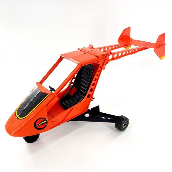 Hasbro Super Joe Avenger Pursuit Craft Vehicle Sears Red Very Rare Incomplete - Picture 1 of 15